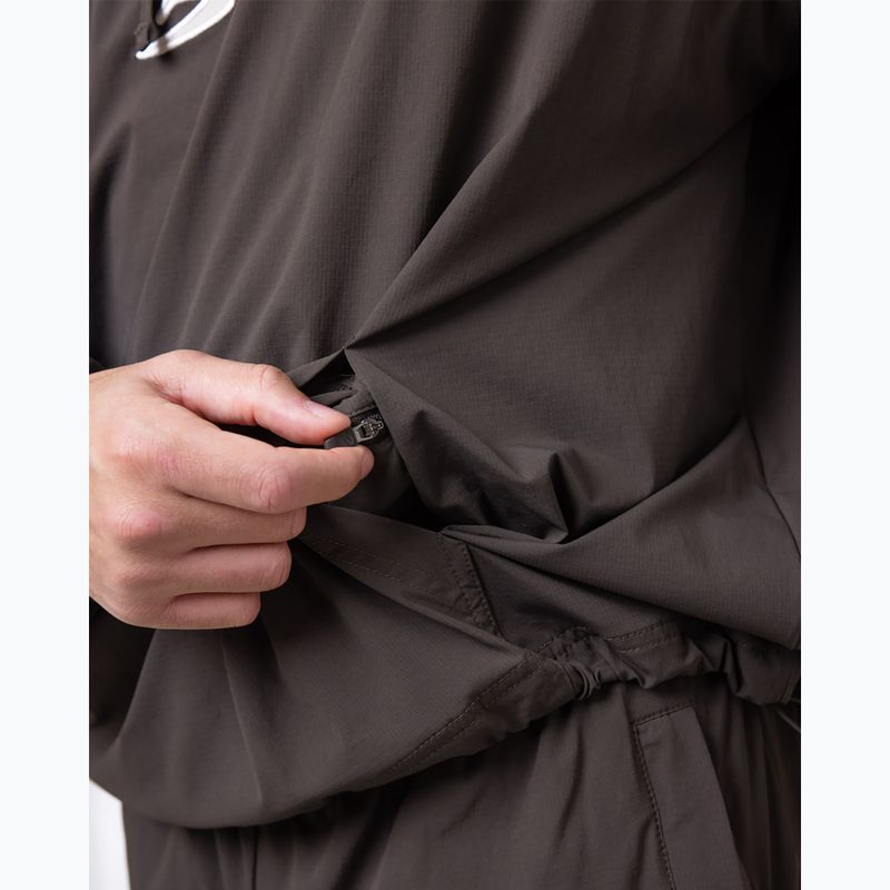 Bluză pentru bărbați BOXRAW East Street Shell Hoodie charcoal 7