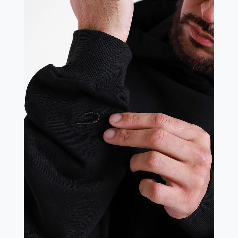Bluză pentru bărbați BOXRAW Hook Right Goodnight Oversized Hoodie black 10