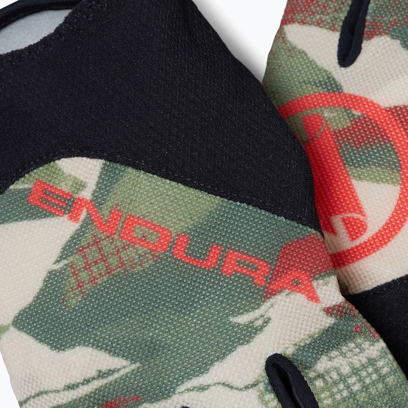 Mănuși de ciclism pentru bărbați Endura Hummvee Lite Icon tweed verde 4