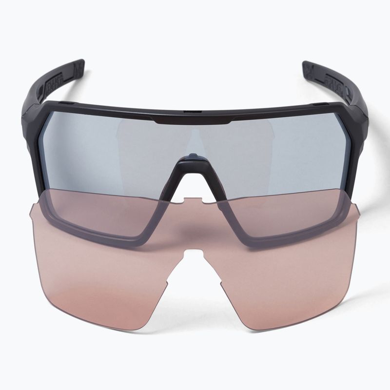 Ochelari de soare Endura Singletrack Photochromic black/photochromic silver flash mirror/ambe 5