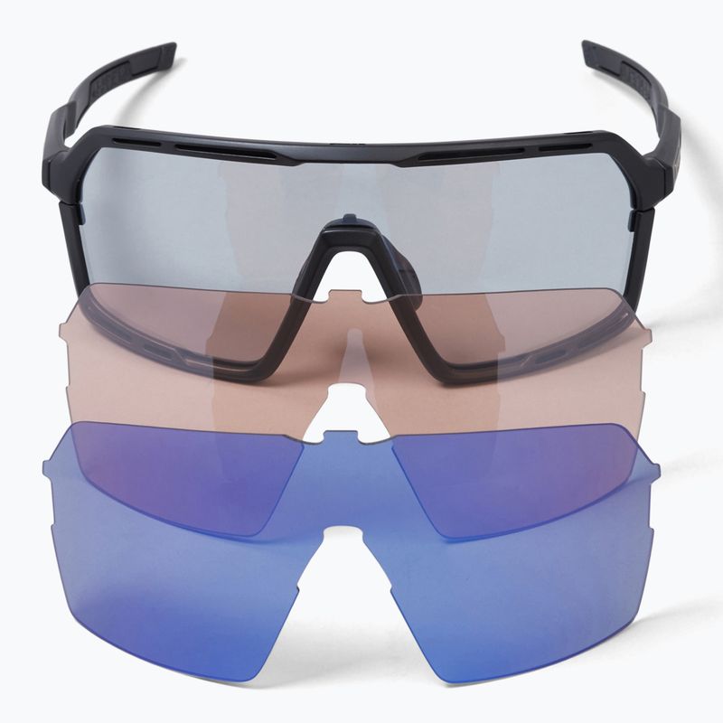 Ochelari de soare Endura Pro SL Photochromic black/photo silver/blue/purple revo smoke/amber 5