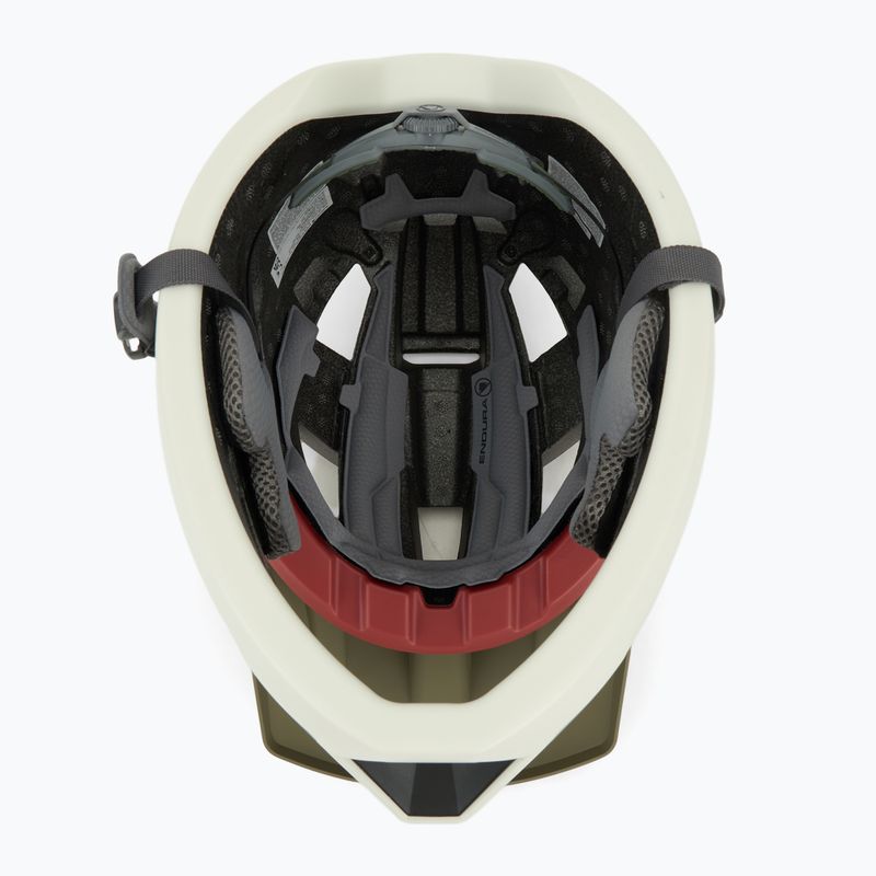 Cască de bicicletă Endura Singletrack Full Face tweed green 5