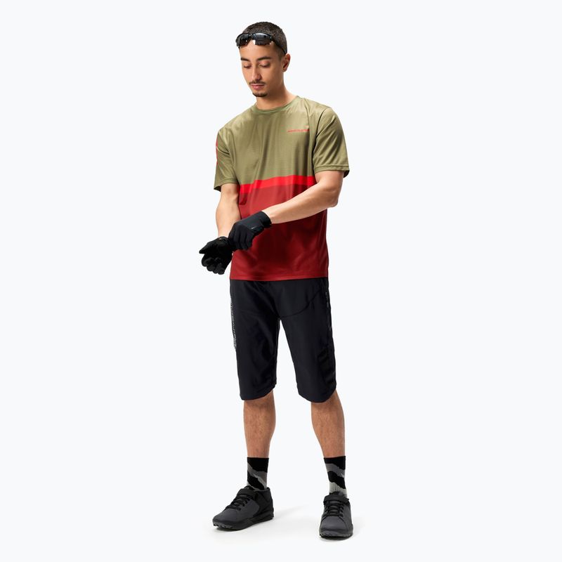 Tricou de ciclism pentru bărbați  Endura Singletrack II Core tweed green 2