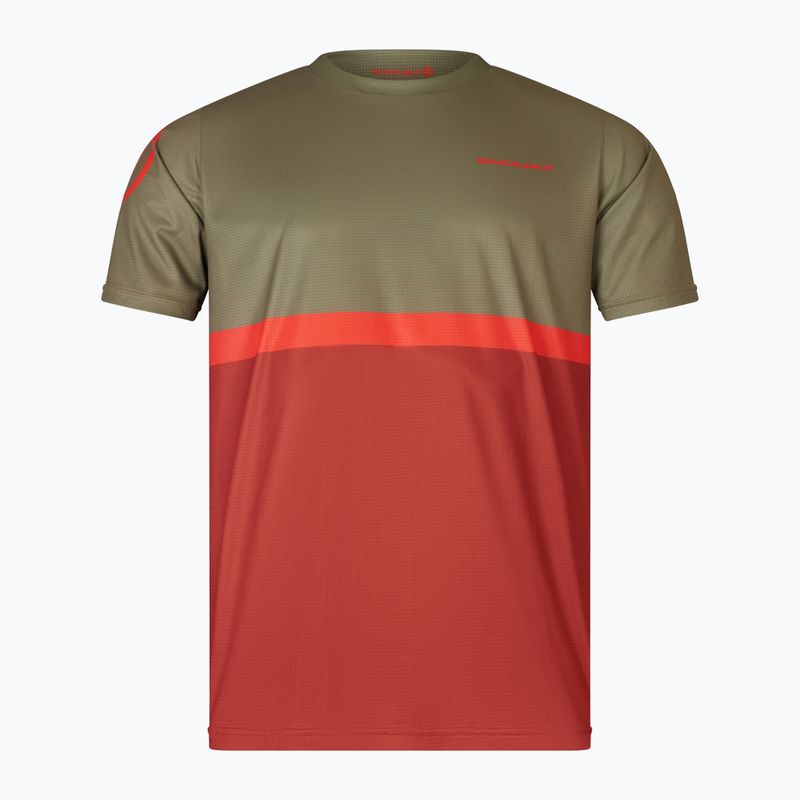 Tricou de ciclism pentru bărbați  Endura Singletrack II Core tweed green 4