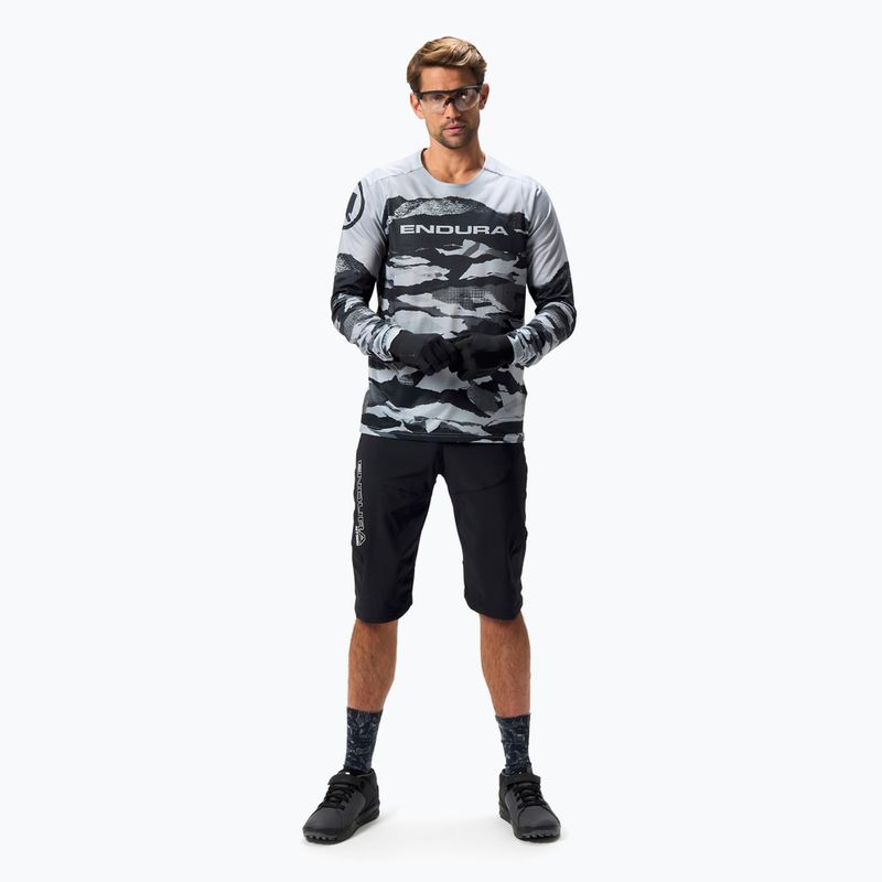 Longsleeve de ciclism pentru bărbați Endura Mountain Camo Ltd black 2