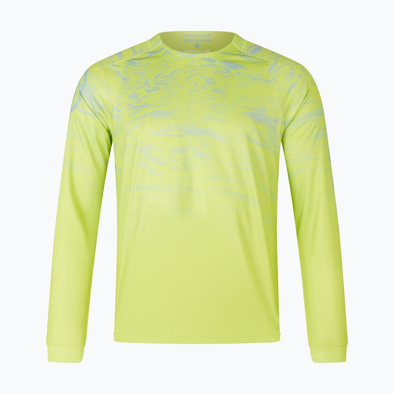 Longsleeve de ciclism pentru bărbați Endura Marble Ltd Printed lime green