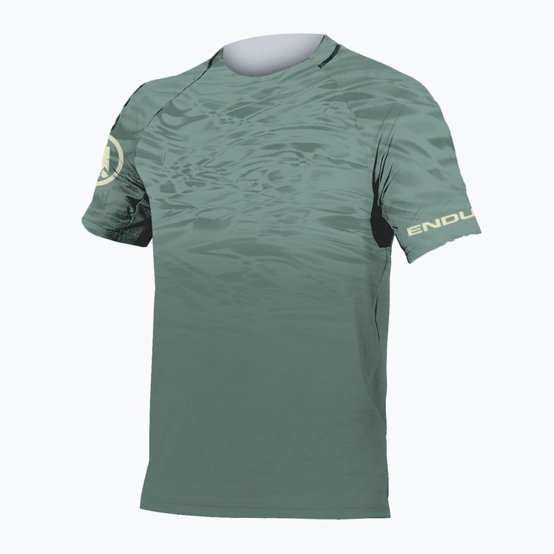 Tricou de ciclism pentru bărbați  Endura Marble Ltd Printed barra blue