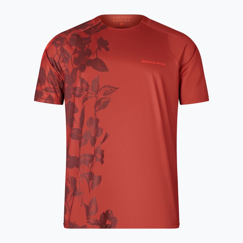 Tricou de ciclism pentru bărbați Endura Botanic Ltd Printed brick 4