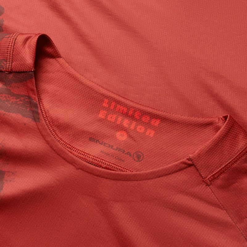 Tricou de ciclism pentru bărbați Endura Botanic Ltd Printed brick 6