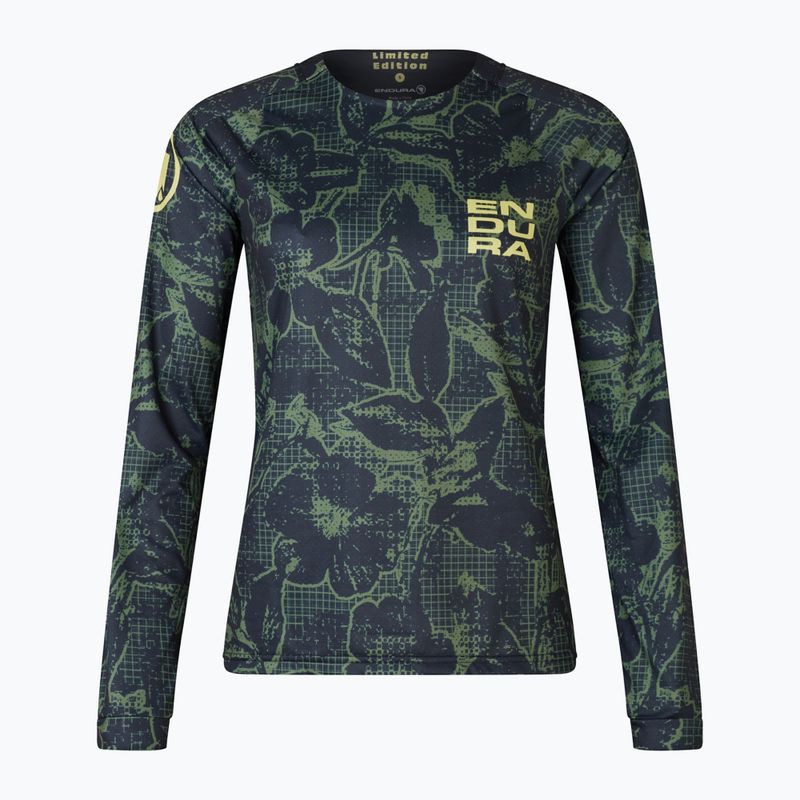 Longsleeve de ciclism pentru femei Endura Floral Ltd W black 4