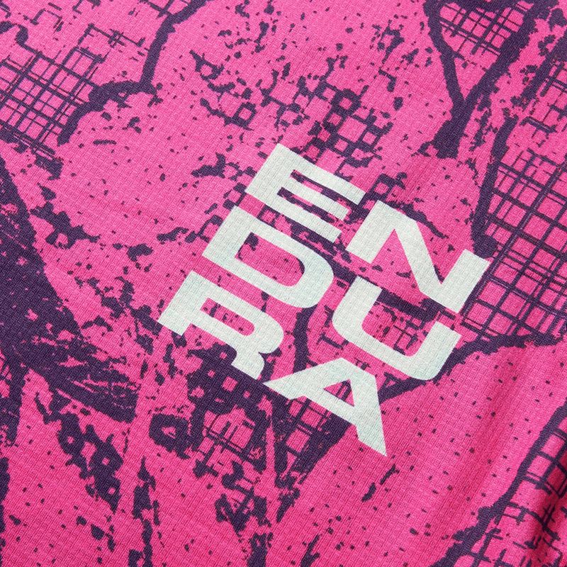 Tricou de ciclism pentru femei Endura Grid Floral Ltd W pink pop 10