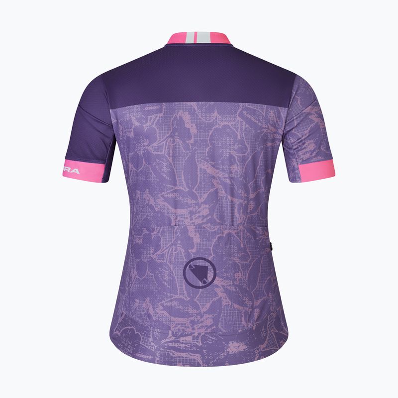 Tricou de ciclism pentru femei Endura Floral FS260 W bramble 5