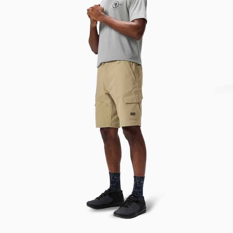 Pantaloni scurți de ciclism pentru bărbați Endura Loop Cargo Short mushroom 3