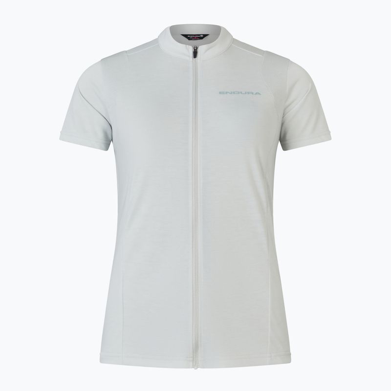 Tricou de ciclism pentru femei Endura Loop Zipped mains grey 4