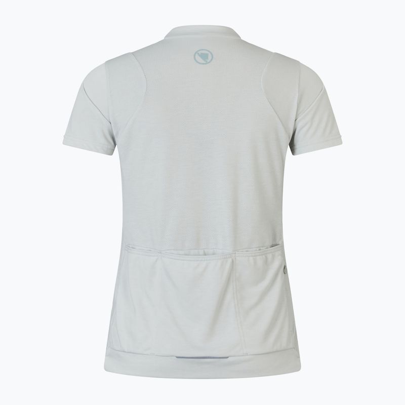 Tricou de ciclism pentru femei Endura Loop Zipped mains grey 5