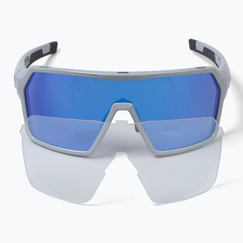 Ochelari de soare Endura Singletrack dreich grey/blue revo smoke/clear silver flash mirror 6