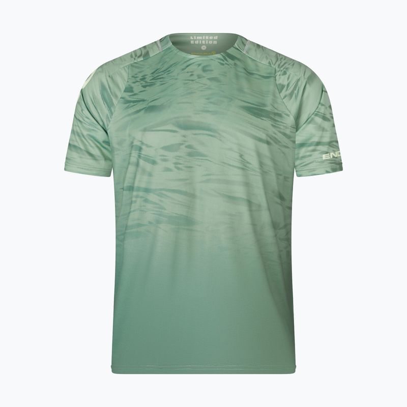 Tricou de ciclism pentru bărbați Endura Marble Ltd Printed loch green 4
