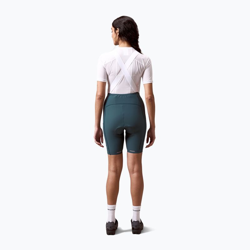 Pantaloni scurți de ciclism pentru femei Endura Loop Bibshort teal 4