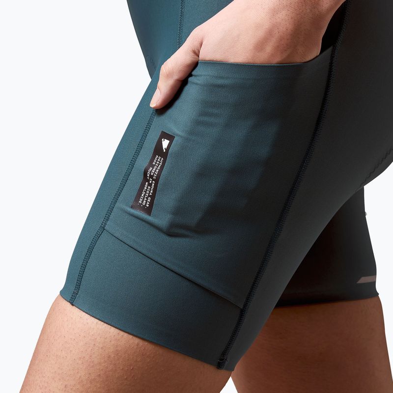 Pantaloni scurți de ciclism pentru femei Endura Loop Bibshort teal 6