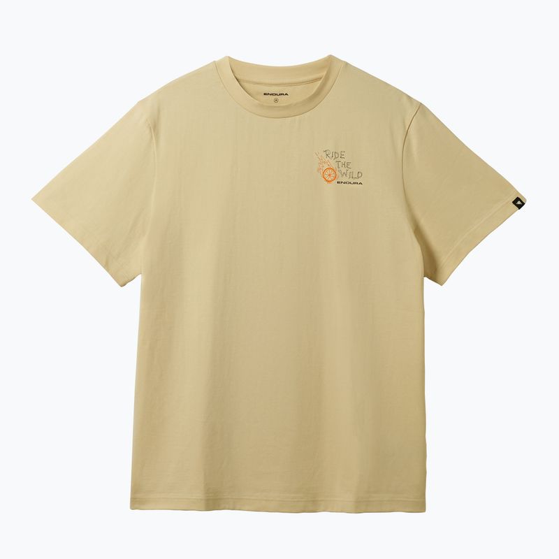 Tricou Endura Ride The Wild Graphic light sand
