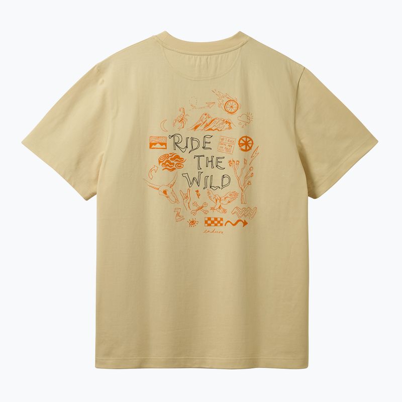 Tricou Endura Ride The Wild Graphic light sand 2