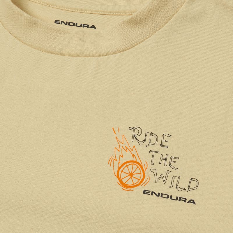 Tricou Endura Ride The Wild Graphic light sand 3