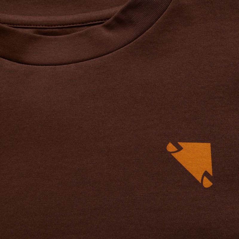 Tricou de ciclism Endura Icon Logo Graphic Tee end mahogany 3