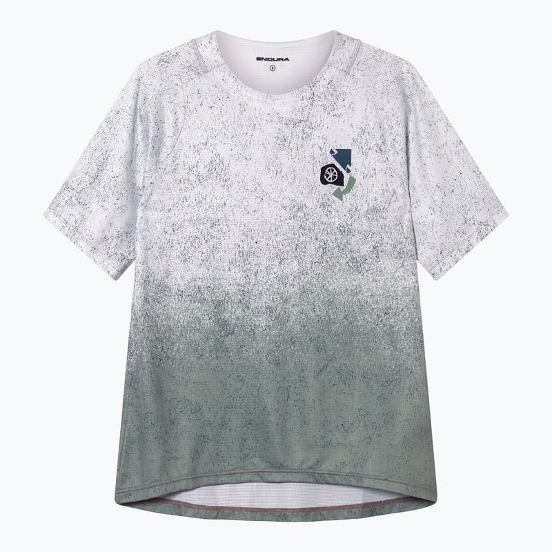 Tricou de ciclism pentru femei Endura Singletrack Print W aero blue 7