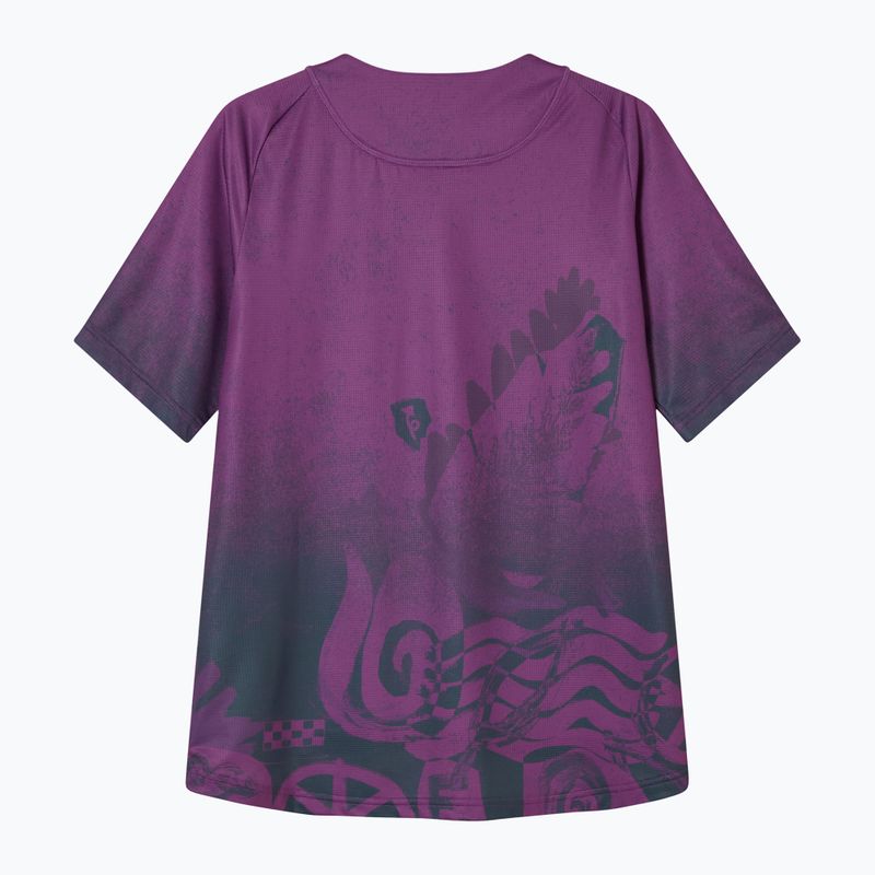 Tricou de ciclism pentru femei Endura Singletrack Print W end purple 7