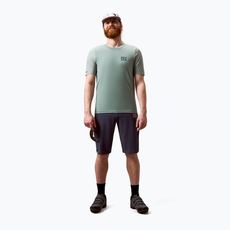 Tricou de ciclism pentru bărbați Endura Alltrack Ride Tech sage green 2