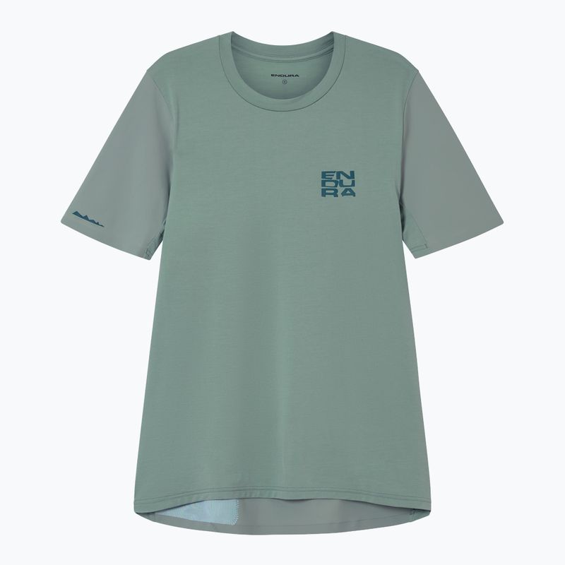 Tricou de ciclism pentru bărbați Endura Alltrack Ride Tech sage green 7