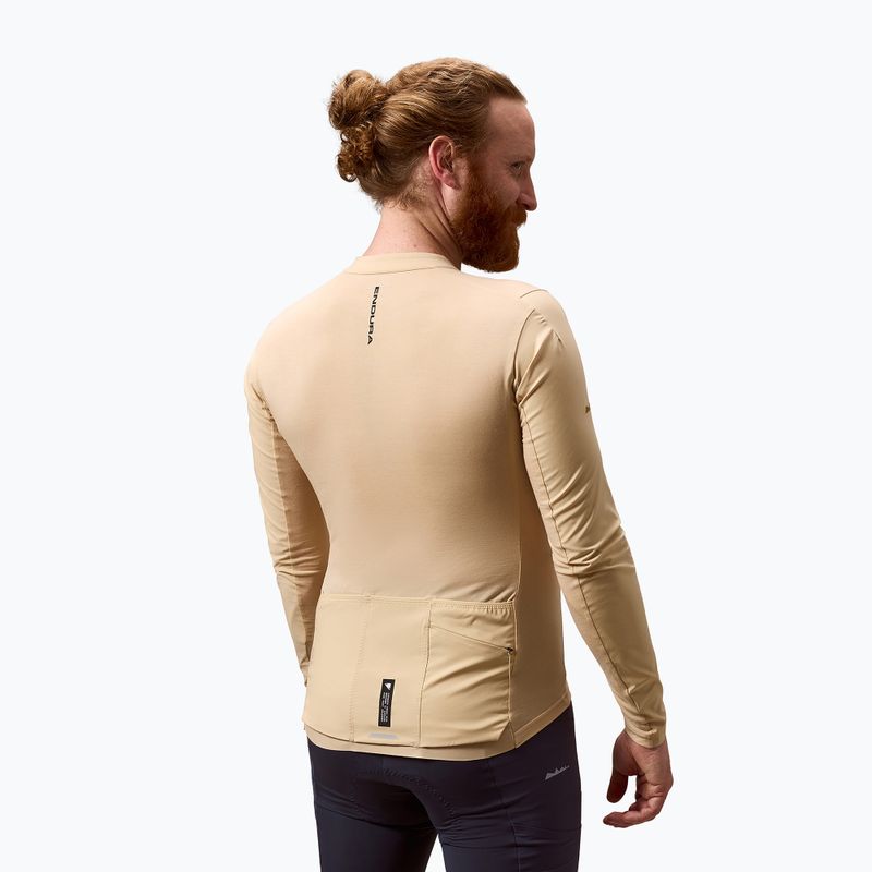 Longsleeve de ciclism pentru bărbați Endura Alltrack Ride sand 3