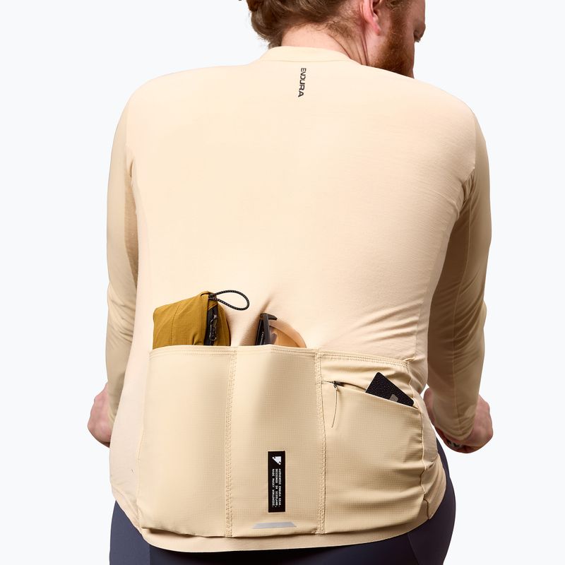 Longsleeve de ciclism pentru bărbați Endura Alltrack Ride sand 6