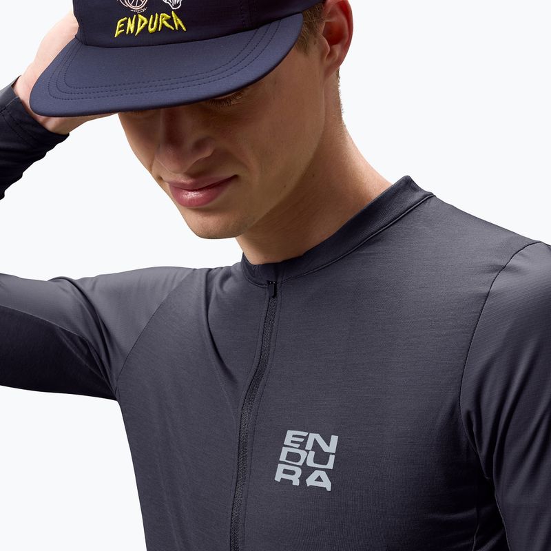 Longsleeve de ciclism pentru bărbați Endura Alltrack Ride carbon grey 5