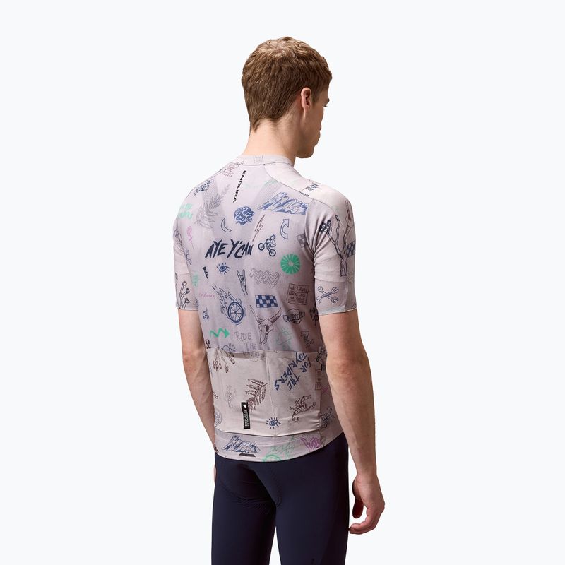 Tricou de ciclism pentru bărbați Endura Pro SL Print titanium 4