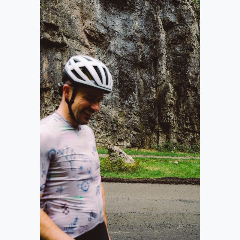 Tricou de ciclism pentru bărbați Endura Pro SL Print titanium 8