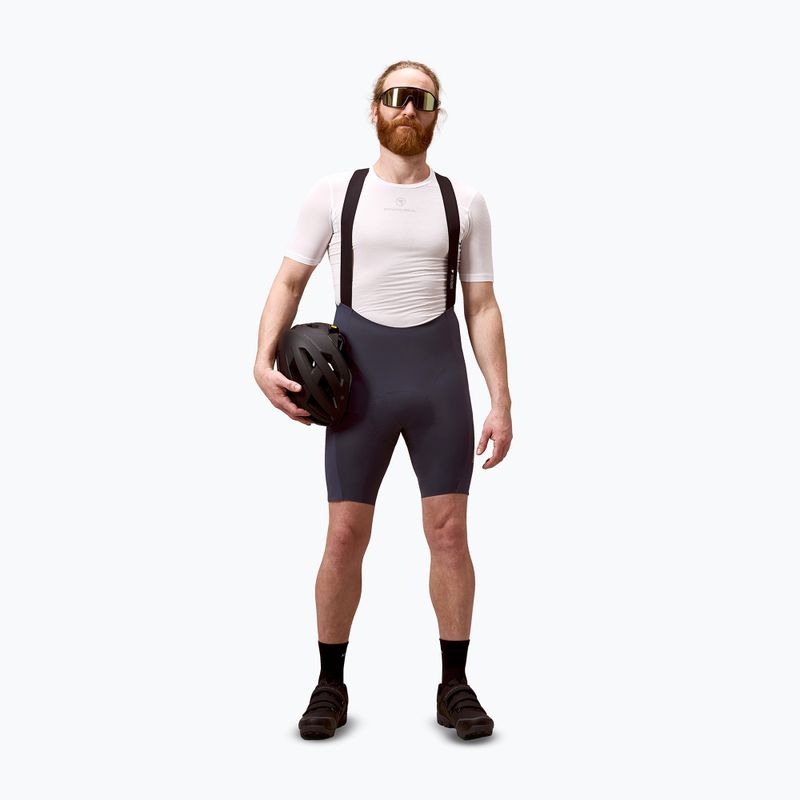 Pantaloni scurți de ciclism pentru bărbați Endura Alltrack Ride Bibshort carbon grey 2