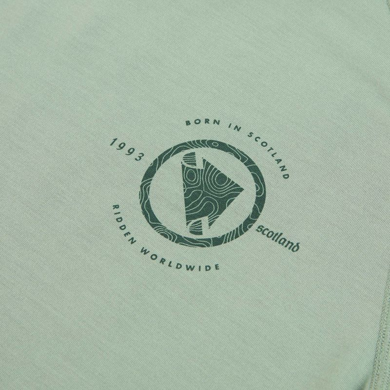 Tricou de ciclism pentru bărbați Endura Loop Tech sage green 3