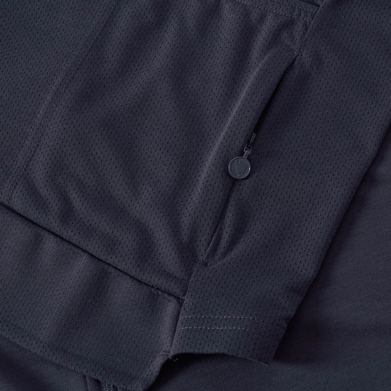 Tricou de ciclism pentru bărbați Endura Loop Zipped carbon grey 10