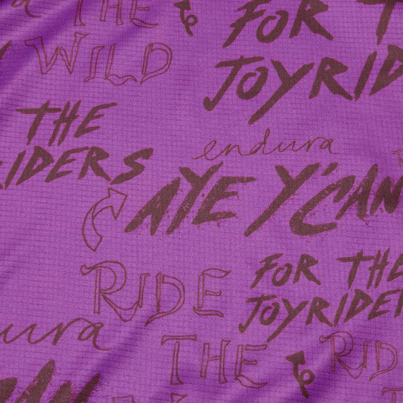 Tricou de ciclism pentru copii Endura Singletrack Core Jr end purple 3