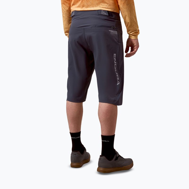 Pantaloni scurți de ciclism pentru bărbați Endura Singletrack Lite Short Std carbon grey 4