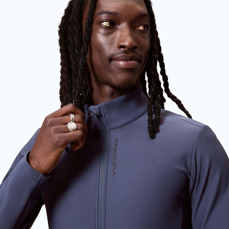Bluză de ciclism pentru bărbați Endura Loop Ride L/S Jersey carbon grey 5