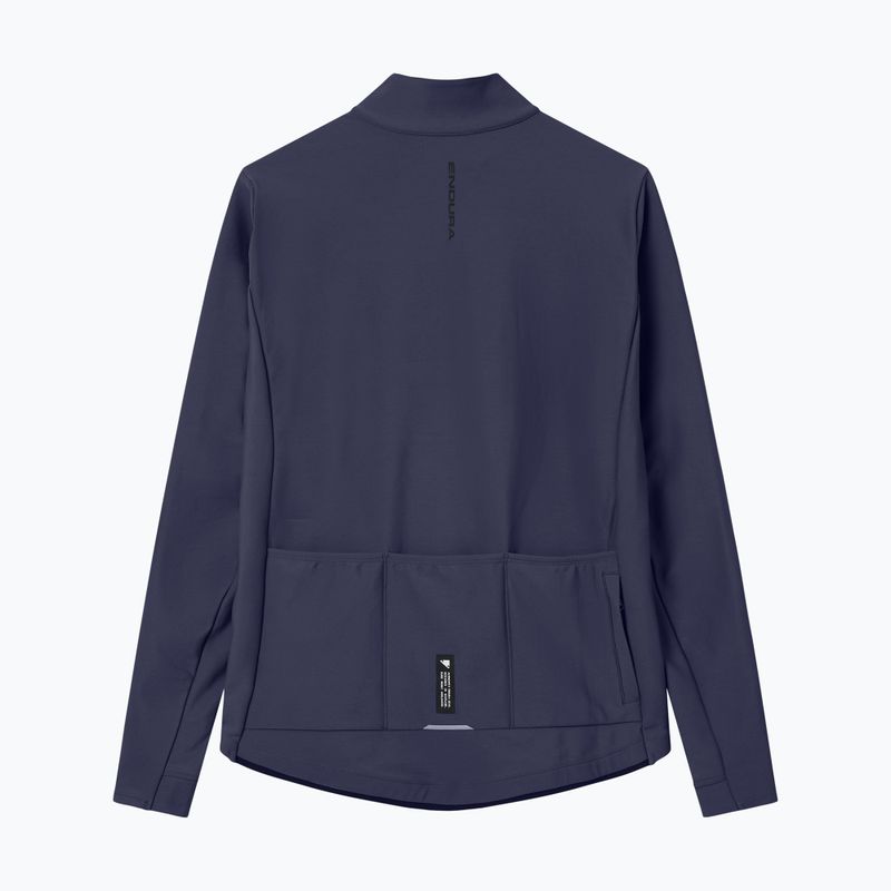 Bluză de ciclism pentru bărbați Endura Loop Ride L/S Jersey carbon grey 7