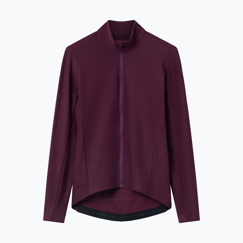 Bluză de ciclism pentru bărbați Endura Loop Ride L/S Jersey black cherry 7