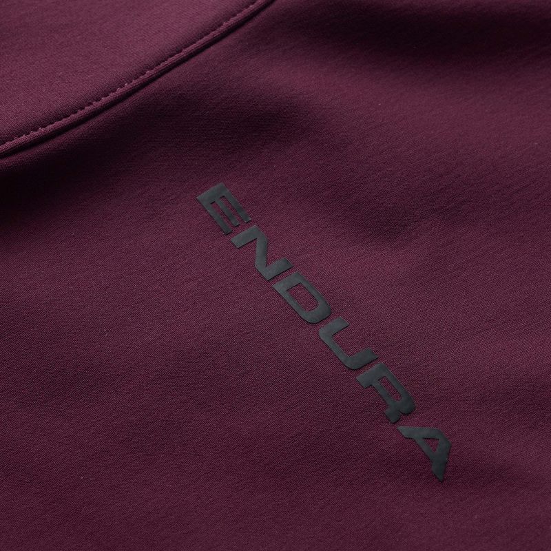 Bluză de ciclism pentru bărbați Endura Loop Ride L/S Jersey black cherry 10