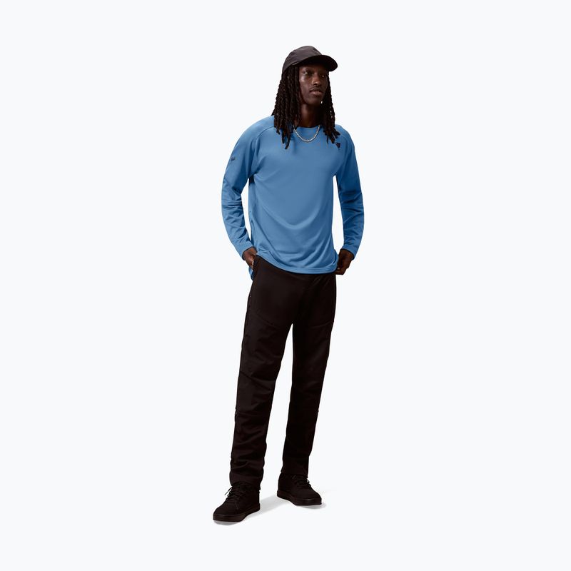 Bluză cu mânecă lungă pentru bărbați de ciclism Endura Alltrack Roam Fleece storm blue 2