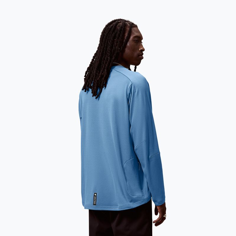 Bluză cu mânecă lungă pentru bărbați de ciclism Endura Alltrack Roam Fleece storm blue 3