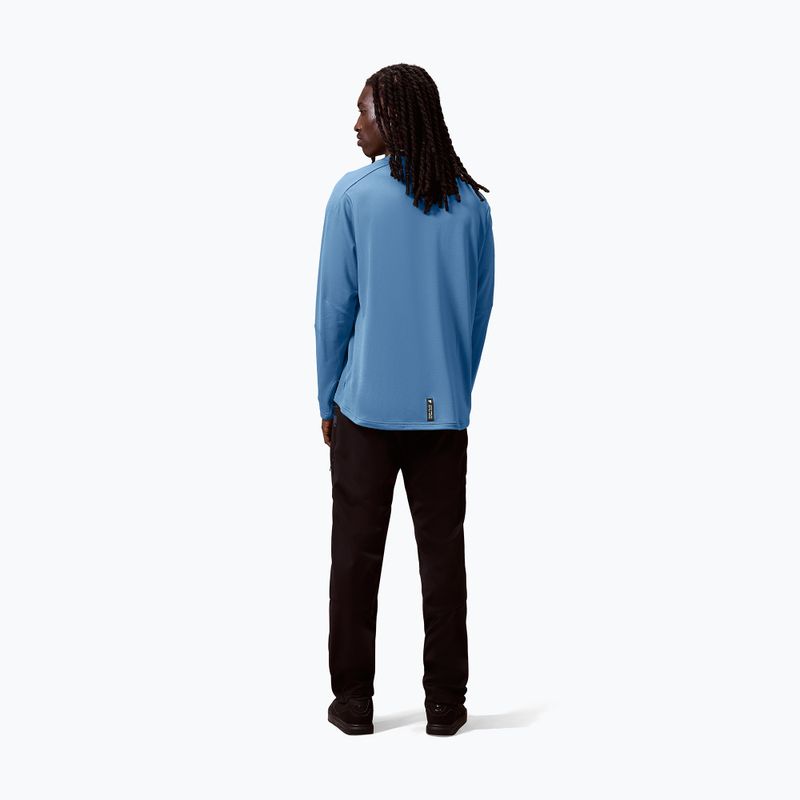 Bluză cu mânecă lungă pentru bărbați de ciclism Endura Alltrack Roam Fleece storm blue 4