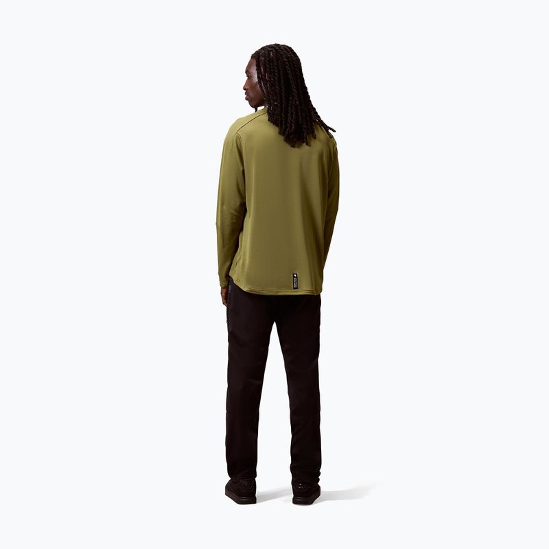 Bluză de ciclism cu mânecă lungă pentru bărbați Endura Alltrack Roam Fleece moss green 4