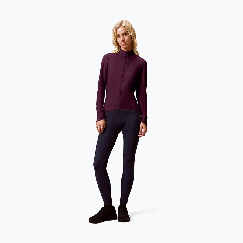 Bluză de ciclism pentru femei Endura Loop Ride L/S Jersey black cherry 2
